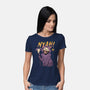 Nyah Skeleton Cat-Womens-Basic-Tee-vp021