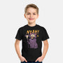 Nyah Skeleton Cat-Youth-Basic-Tee-vp021