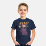 Nyah Skeleton Cat-Youth-Basic-Tee-vp021