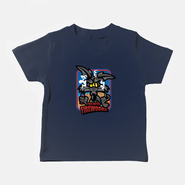 Fun With Fireworks-Baby-Basic-Tee-jrberger