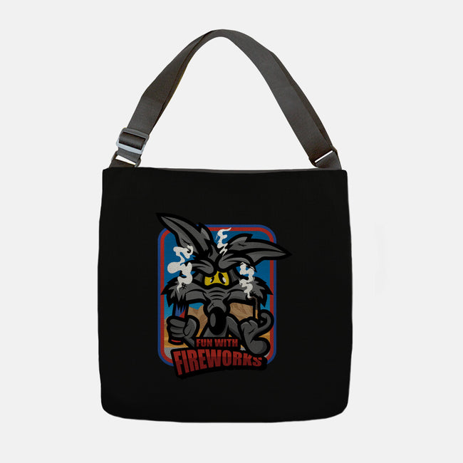 Fun With Fireworks-None-Adjustable Tote-Bag-jrberger