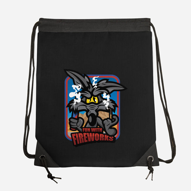 Fun With Fireworks-None-Drawstring-Bag-jrberger