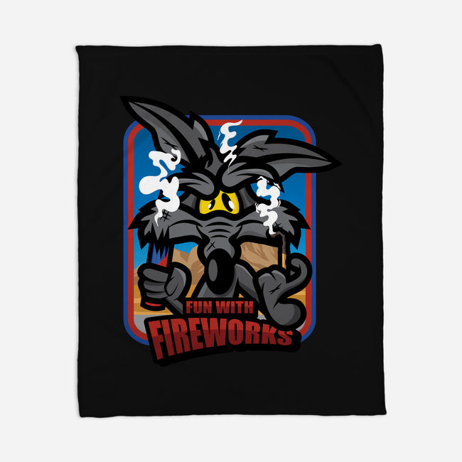Fun With Fireworks-None-Fleece-Blanket-jrberger