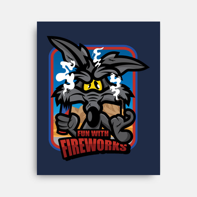 Fun With Fireworks-None-Stretched-Canvas-jrberger