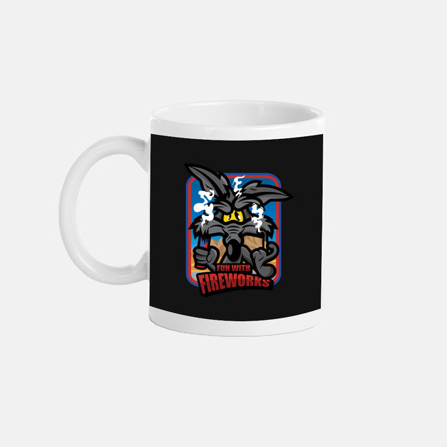 Fun With Fireworks-None-Mug-Drinkware-jrberger