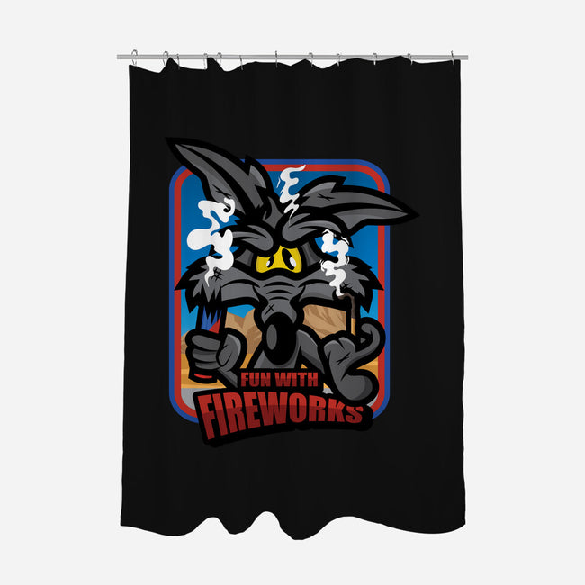 Fun With Fireworks-None-Polyester-Shower Curtain-jrberger