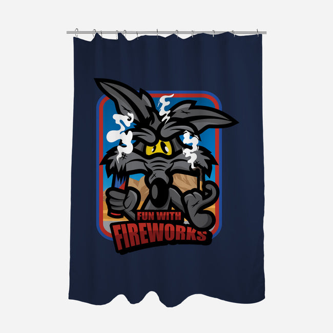 Fun With Fireworks-None-Polyester-Shower Curtain-jrberger