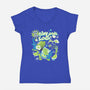 Tiny Drinks Soda-Womens-V-Neck-Tee-ilustrata