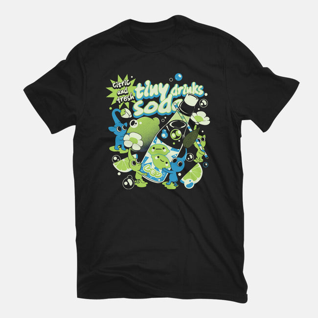 Tiny Drinks Soda-Mens-Premium-Tee-ilustrata