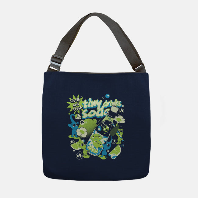 Tiny Drinks Soda-None-Adjustable Tote-Bag-ilustrata