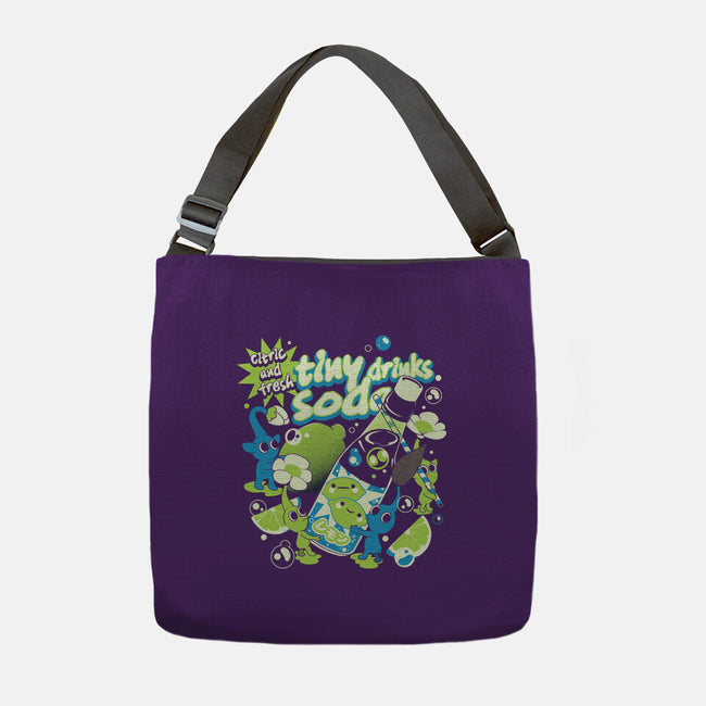 Tiny Drinks Soda-None-Adjustable Tote-Bag-ilustrata