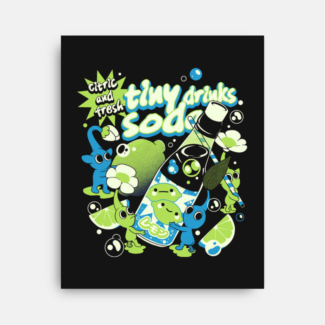 Tiny Drinks Soda-None-Stretched-Canvas-ilustrata