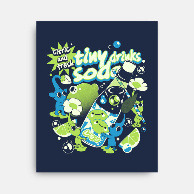 Tiny Drinks Soda-None-Stretched-Canvas-ilustrata