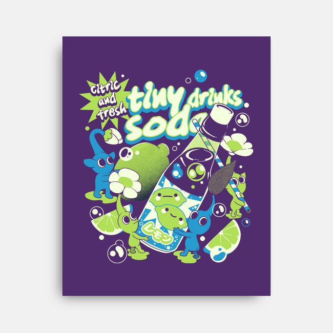 Tiny Drinks Soda-None-Stretched-Canvas-ilustrata