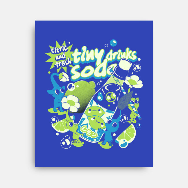 Tiny Drinks Soda-None-Stretched-Canvas-ilustrata