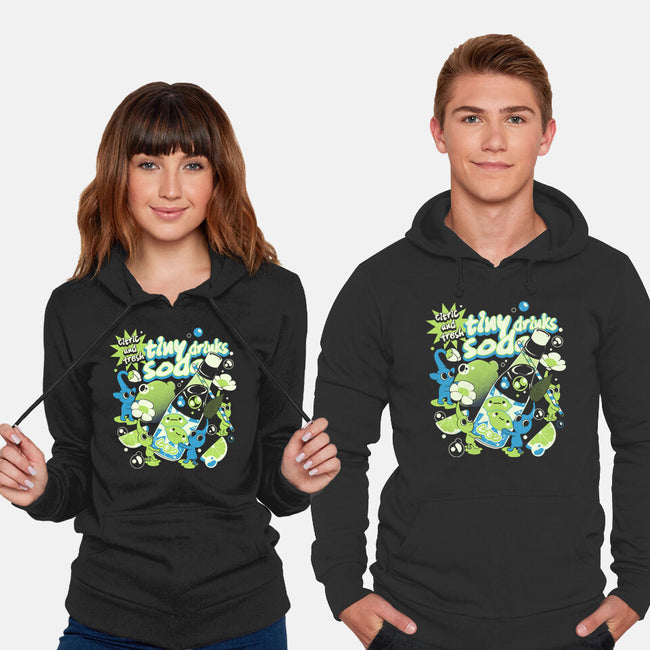Tiny Drinks Soda-Unisex-Pullover-Sweatshirt-ilustrata