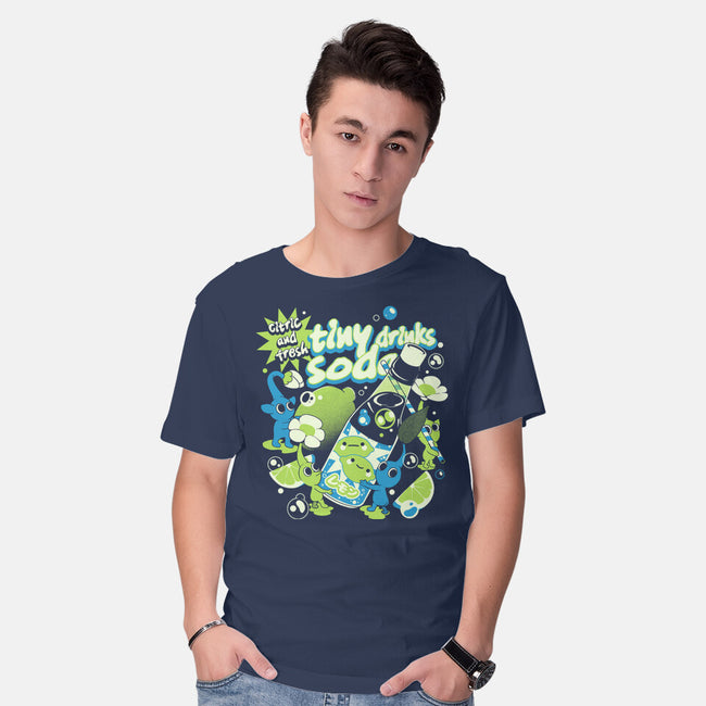 Tiny Drinks Soda-Mens-Basic-Tee-ilustrata