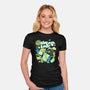 Tiny Drinks Soda-Womens-Fitted-Tee-ilustrata