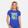 Tiny Drinks Soda-Womens-Fitted-Tee-ilustrata