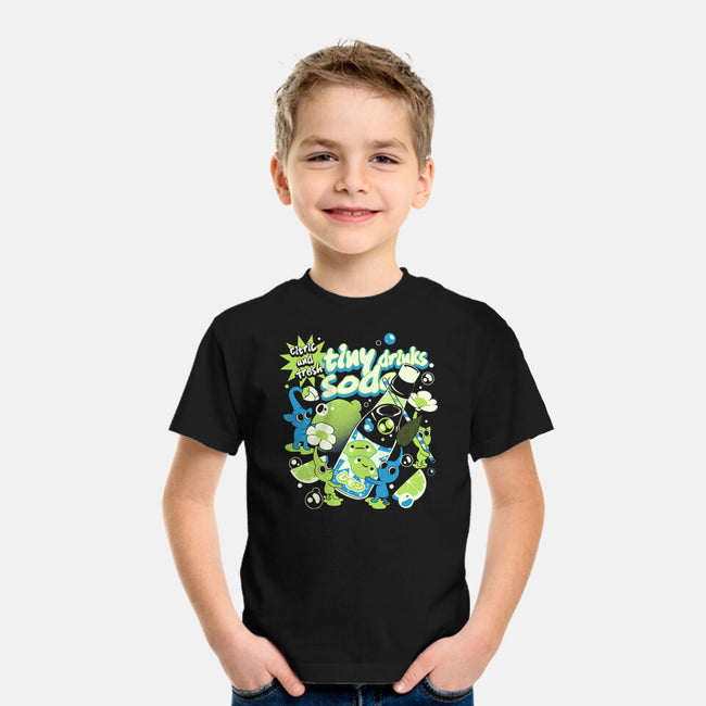 Tiny Drinks Soda-Youth-Basic-Tee-ilustrata