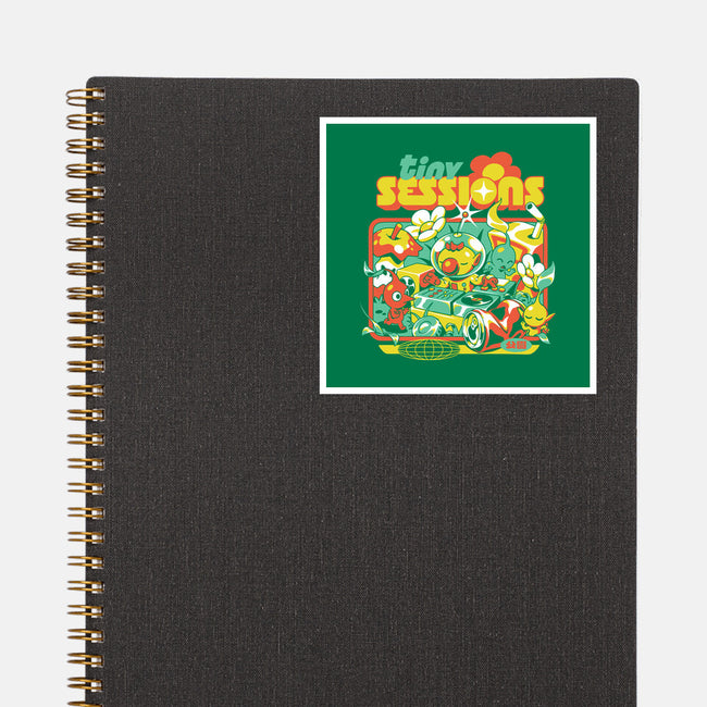 Tiny Sessions-None-Glossy-Sticker-ilustrata