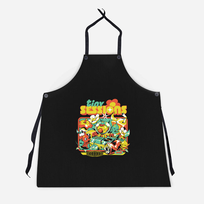 Tiny Sessions-Unisex-Kitchen-Apron-ilustrata