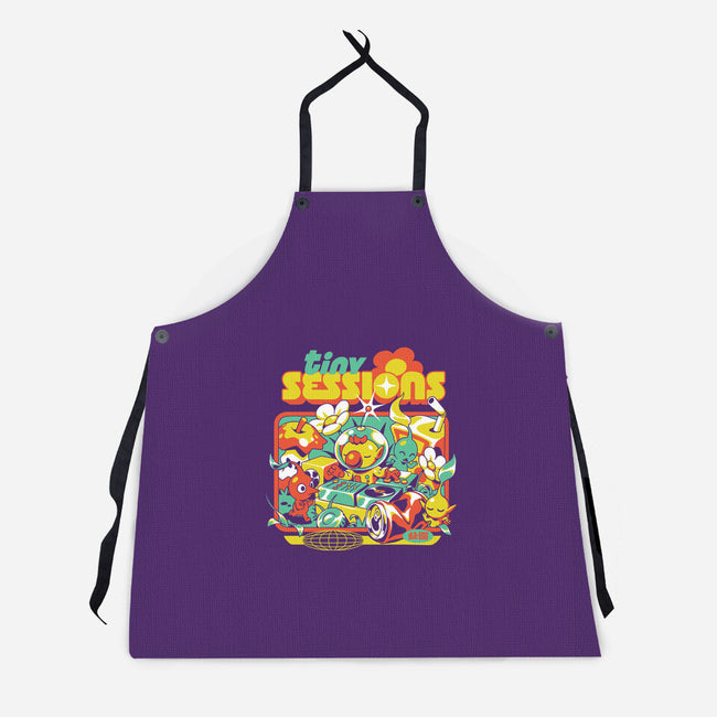 Tiny Sessions-Unisex-Kitchen-Apron-ilustrata