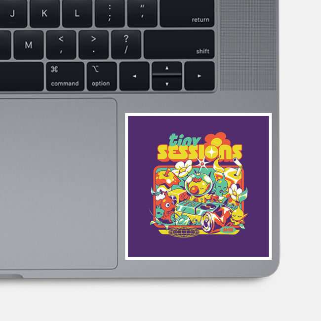 Tiny Sessions-None-Glossy-Sticker-ilustrata