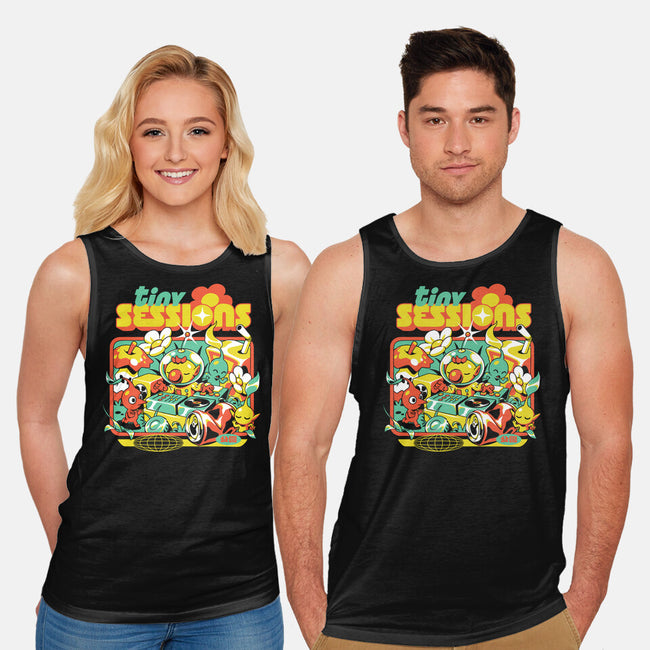 Tiny Sessions-Unisex-Basic-Tank-ilustrata