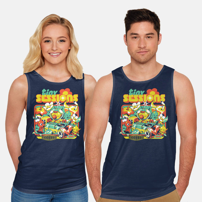 Tiny Sessions-Unisex-Basic-Tank-ilustrata