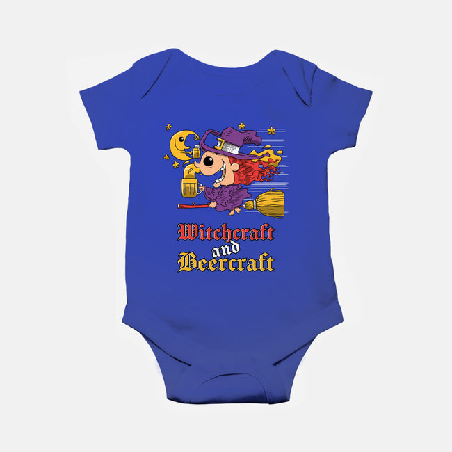 Witchcraft And Beercraft-Baby-Basic-Onesie-imisko