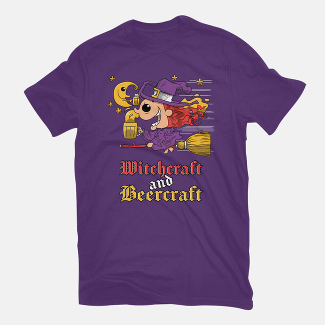 Witchcraft And Beercraft-Womens-Basic-Tee-imisko