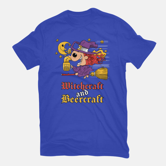 Witchcraft And Beercraft-Womens-Basic-Tee-imisko