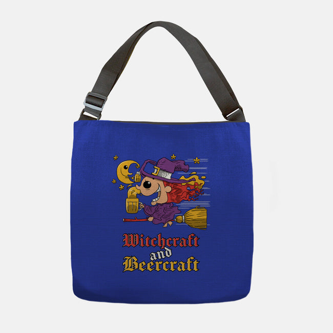 Witchcraft And Beercraft-None-Adjustable Tote-Bag-imisko
