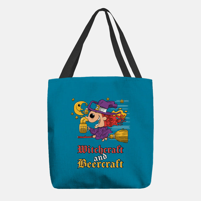 Witchcraft And Beercraft-None-Basic Tote-Bag-imisko