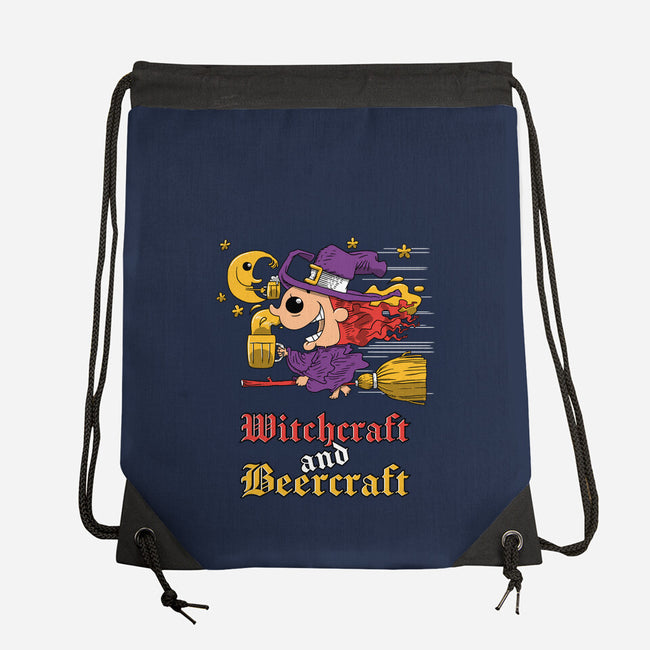 Witchcraft And Beercraft-None-Drawstring-Bag-imisko