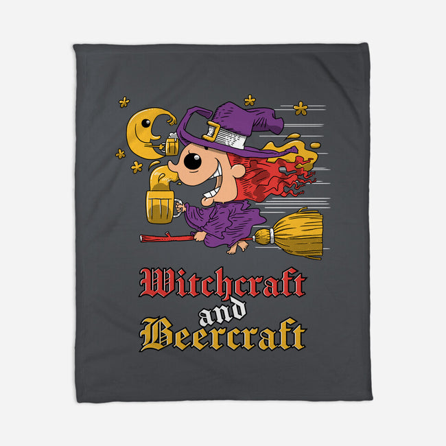Witchcraft And Beercraft-None-Fleece-Blanket-imisko