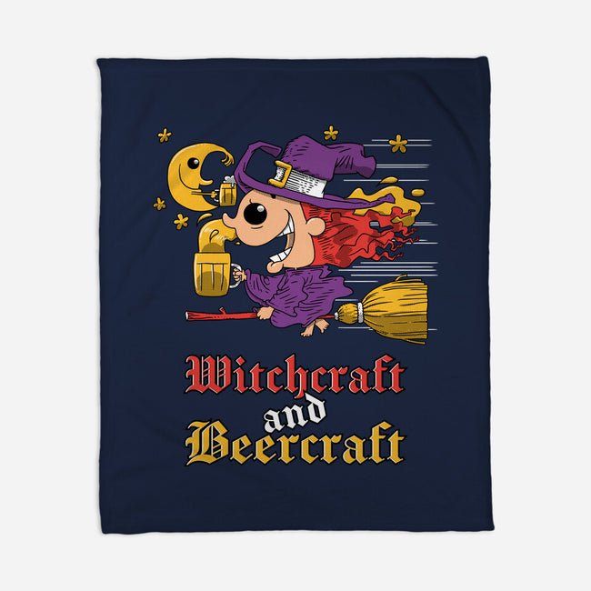 Witchcraft And Beercraft-None-Fleece-Blanket-imisko