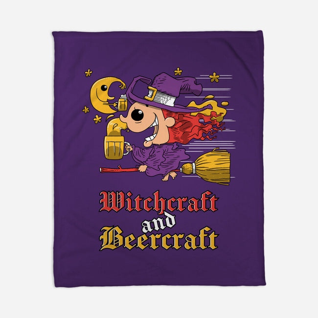Witchcraft And Beercraft-None-Fleece-Blanket-imisko