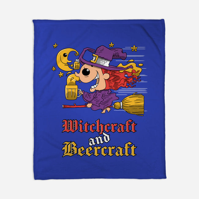 Witchcraft And Beercraft-None-Fleece-Blanket-imisko