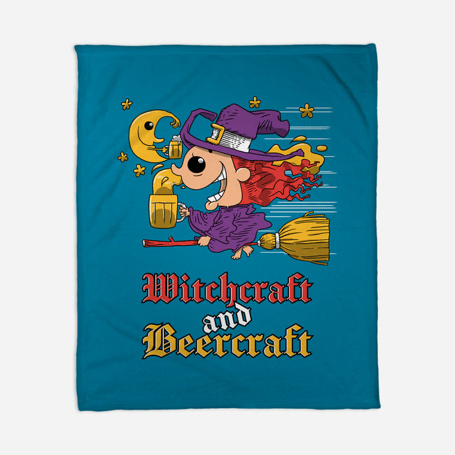 Witchcraft And Beercraft-None-Fleece-Blanket-imisko