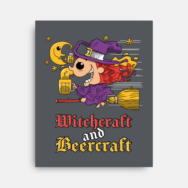 Witchcraft And Beercraft-None-Stretched-Canvas-imisko