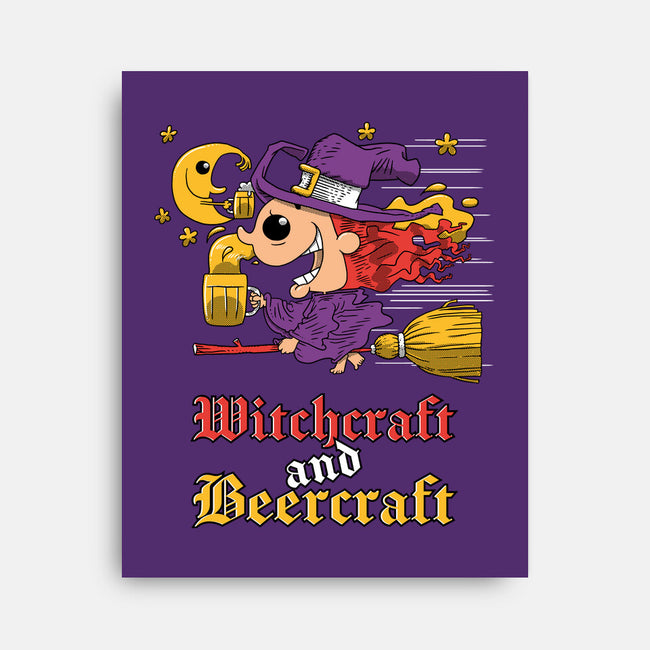 Witchcraft And Beercraft-None-Stretched-Canvas-imisko