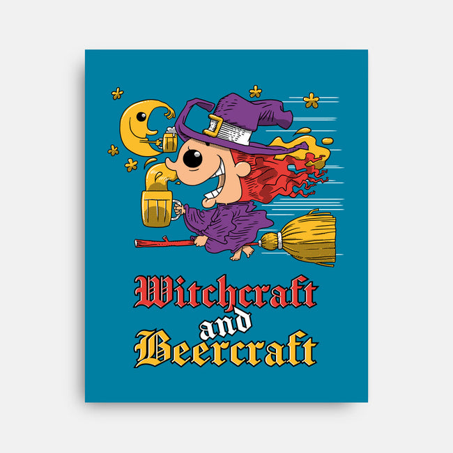 Witchcraft And Beercraft-None-Stretched-Canvas-imisko
