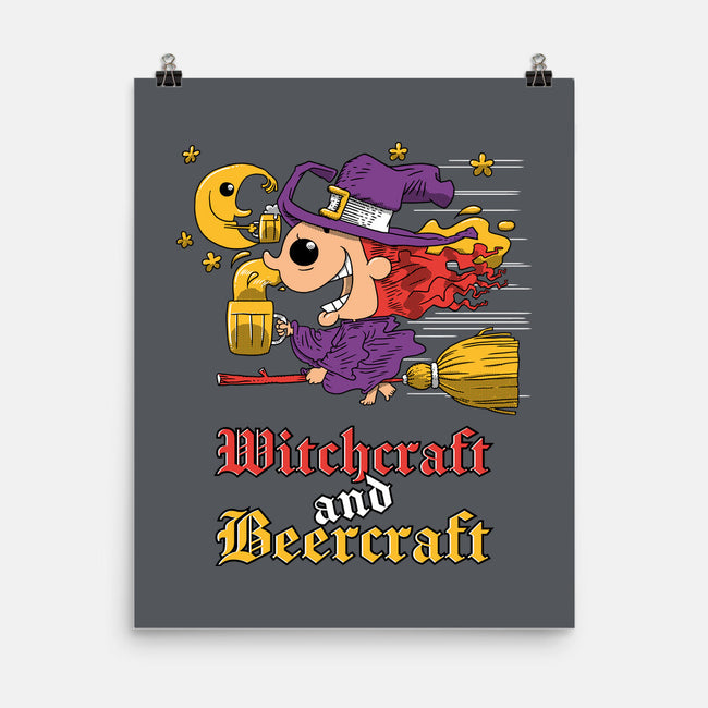 Witchcraft And Beercraft-None-Matte-Poster-imisko