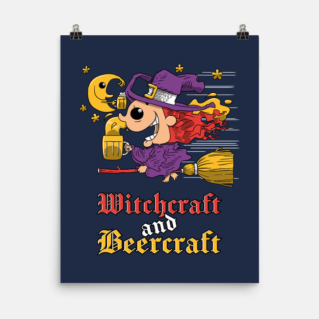 Witchcraft And Beercraft-None-Matte-Poster-imisko
