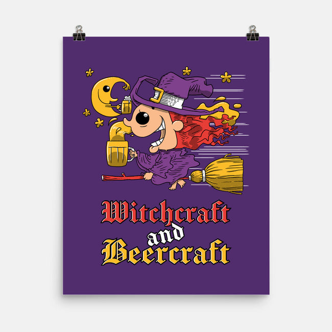 Witchcraft And Beercraft-None-Matte-Poster-imisko