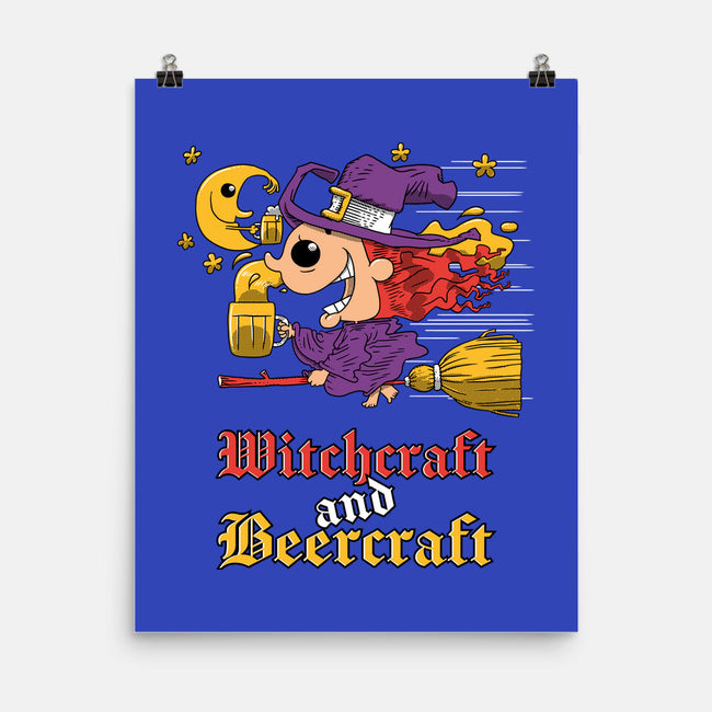 Witchcraft And Beercraft-None-Matte-Poster-imisko