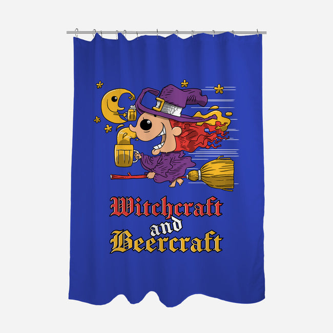 Witchcraft And Beercraft-None-Polyester-Shower Curtain-imisko