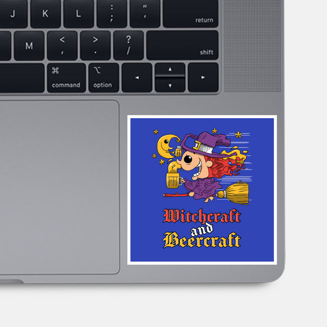 Witchcraft And Beercraft-None-Glossy-Sticker-imisko